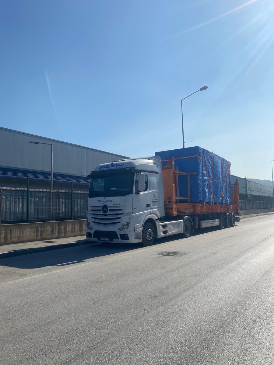 Proje yükü taşıma — Daşdemir Lojistik
